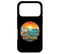 Santorin Îles Grèce Cyclades Coucher de Soleil Vue Coque pour iPhone 17 Pro