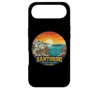 Santorin Îles Grèce Cyclades Coucher de Soleil Vue Coque pour iPhone Air