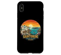 Santorin Îles Grèce Cyclades Coucher de Soleil Vue Coque pour iPhone XS Max