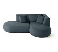 Santorini - canapé modulable d'angle droit - 4 places - en tissu texturé