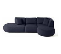 Santorini - canapé modulable d'angle droit - 5 places - en tissu texturé