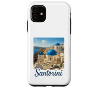 Santorini Island Grèce Paysage Plages Voyage Souvenir Coque pour iPhone 11