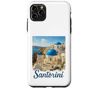 Santorini Island Grèce Paysage Plages Voyage Souvenir Coque pour iPhone 11 Pro Max