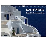 Santorini - Island in the Agean Sea (Wall Calendar 2026 DIN A4 landscape), CALVENDO 12 Month Wall Calendar: Photos showing the Greek island Santorini