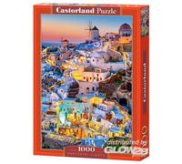 Castorland Santorini Lights 1000 pcs Jeu de puzzle 1000 pièces Ville