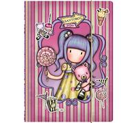 Santoro Carnet Folio Couverture rigide avec élastique Gorjuss Fairground First Prize, 248 x 334 x 90 mm