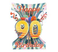 SANTORO Carte de vœux pop-up 3D - 90 - Happy 90 Birthday | Pour elle, pour lui, fête d'anniversaire, félicitations, anniversaire