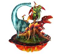 SANTORO Carte Pop Up 3D Pirouette - Dinosaures du Jurassique - Garçons, Enfants, Famille, Anniversaire