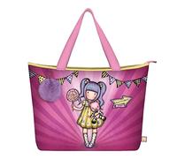 SANTORO- Gorjuss Fairground Sac Premier Prix 41,5 x 30 x 13 cm, 1132GJ01, Rose