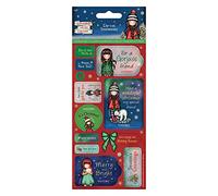 Santoro Gorjuss Motif sentiments découpés, multicolores