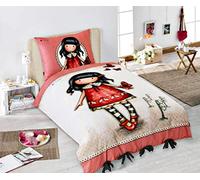 Santoro Gorjuss Parure de lit 100% Coton 140 x 200 cm + 70 x 90 cm