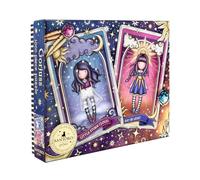 SANTORO Gorjuss - Puzzle de 1000 pièces - Quel Que Soit Le Temps, Étoiles, Lune, Cartes de Tarot, Diseuse De Bonne Aventure