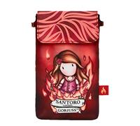 SANTORO Gorjuss - Sac de poche - Fire in my heart, multicolore