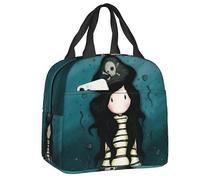 Santoro Gorjuss Star Lunch Box pour femmes, etanche, motif anime, fille, isotherme, pour aliments, pour ecoliers, enfants, etudiants, boites a lunch et sacs fourre-tout