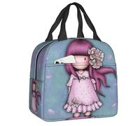 Santoro Gorjuss Star Lunch Box pour femmes, etanche, motif anime, fille, isotherme, pour aliments, pour ecoliers, enfants, etudiants, boites a lunch et sacs fourre-tout