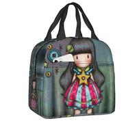 Santoro Gorjuss Star Lunch Box pour femmes, etanche, motif anime, fille, isotherme, pour aliments, pour ecoliers, enfants, etudiants, boites a lunch et sacs fourre-tout