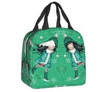 Santoro Gorjuss Star Lunch Box pour femmes, etanche, motif anime, fille, isotherme, pour aliments, pour ecoliers, enfants, etudiants, boites a lunch et sacs fourre-tout