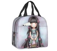 Santoro Gorjuss Star Lunch Box pour femmes, etanche, motif anime, fille, isotherme, pour aliments, pour ecoliers, enfants, etudiants, boites a lunch et sacs fourre-tout