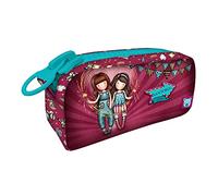 SANTORO Gorjuss Trousse à crayons avec fermeture éclair géante Feu d'artifice, Multicolore, Estándar, Décontracté