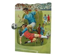 Santoro Interactive SSC138 Carte de vœux 3D Motif football