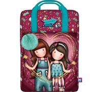 Cartable Gorjuss Fireworks Bordeaux (25 x 36 x 10 cm) Rouge