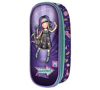 Trousse d'écolier Gorjuss Up and away Violet (10 x 23 x 6 cm)