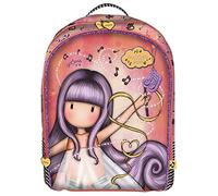 Santoro M572a, Sac à dos rembourré pour enfants, saumon, 320 x 450 x 135 mm, Saumon, 320x450x135 mm, Sac à dos 572A