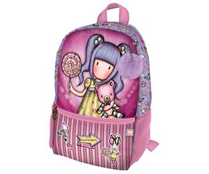 SANTORO- Mini Sac à Dos Adap.Trolley Gorjuss Fairground Premier Prize 26 x 34 x 11,4 cm, 1111GJ04T, Violet