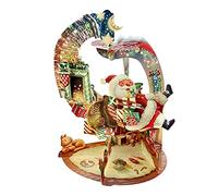 SANTORO Pendule, Carte De Vœux Pop-Up 3D De Noël - Dépêchez-Vous De Descendre La Cheminée - Pour Les Enfants, La Famille, Noël, Festif