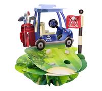 SANTORO Pirouette Carte de vœux pop-up 3D - Golf et golf - Pour lui, pour elle, famille, amis, anniversaire