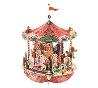 SANTORO Pop and Build Calendrier de l'Avent 3D Pop Up Carrousel de Noël 25 pièces différentes pour chaque jour Cadeau pour enfants et adultes