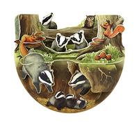 SANTORO Popnrock, Carte De Vœux Pop-Up 3D - Blaireaux - Carte D'Anniversaire Animalière Pour Elle, Lui, Enfants | Anniversaire