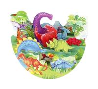 SANTORO Popnrock, Carte De Vœux Pop-Up 3D - Dinosaures - Pour Enfants, Famille | Carte D'Anniversaire Dinosaure Pour Filles, Garçons