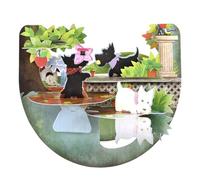 SANTORO Popnrock, Carte De Vœux Pop-Up 3D - Scottie Dogs - Pour Elle, Pour Lui, Amoureux Des Chiens, Anniversaire