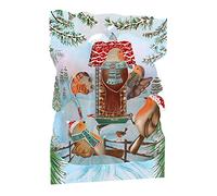SANTORO Swing Card, Carte De Vœux Pop-Up 3D De Noël - Robins - Pour Enfants, Famille, Noël, Festif