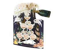 SANTORO Swing Card, Carte De Vœux Pop-Up 3D - Félicitations - Pour Elle, Lui, Ami, Anniversaire, Obtention Du Diplôme, Nouvel Emploi, Bien Fait, Réussite | Carte De Célébration Pour Femmes, Hommes