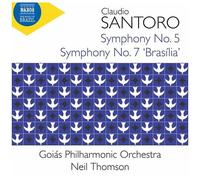 Santoro – Symphonies N° 5 et N° 7 « Brasília » – CD – NAXOS