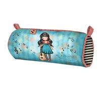 SANTORO Trousse ronde Gorjuss This One's For You, 230 x 80 mm, Turquoise, turquoise, 230xx80 mm, Trousse ronde