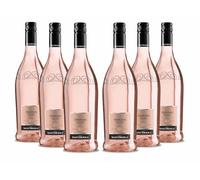 Sant'Orsola Mirage - Vin Pinot Grigio delle Venezie DOC Frizzate Rosè Derose, issu de raisins Pinot italiens, goût frais, délicat et harmonieux, de bonne saveur, 6x750 ml