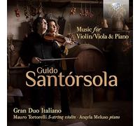 Guido Santórsola – Musique pour violon/alto et piano – CD – Edel