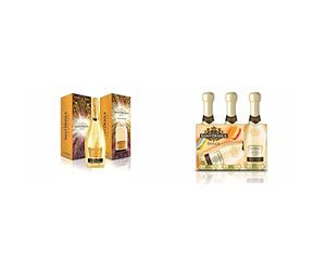SANT'ORSOLA Prosecco D.O.C. Millesimato Magnum Gift Pack 1x1500ml & Cuvèe Dolce La Creme Vin Petit Petillant Doux Italien Set de 3 Bouteilles x 20 cl