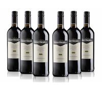 Sant'Orsola - Valpolicella DOC, vin issu des cépages Corvina, Rondinella et Molinara, sec, corsé, aux arômes savoureux, 6 bouteilles de 750 ml