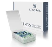 SANTRAS® jeu de joints avec 100 joints plats en sept types (3/8 pouce à 1 ½ pouce) - Boîte à joints très stable avec Centellen® WS 3820 pour le solaire, le gaz, l'eau, le chauffage et le jardinage