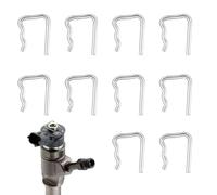 SANTUO Lot de 10 clips de fuite d'injecteur à rail commun compatibles avec Peugeot Compatible avec Citroën Kit de tuyau de carburant 1982A4, 1579KK, 03L130447, 7701477442, 4S7Q9F524AB