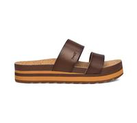 Sanuk Alt-Itude | Sandales à plateforme pour femme | Sandales tendance pour femme | Semelle moulée avec soutien de la voûte plantaire, espresso, 40 EU