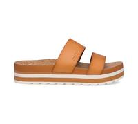 Sanuk Alt-Itude | Sandales à plateforme pour femme | Sandales tendance pour femme | Semelle moulée avec soutien de la voûte plantaire, naturel, 40 EU
