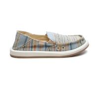 Sanuk Donna Blanket - Mocassins pour femme, bleu perle, pointure 8