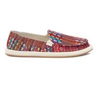 Sanuk Femme Donna Couverture Mocassin, Rose/Multicolore, 40 EU