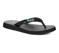 Sanuk Femme Yoga Paradise 2 Tongues, Palmiers Noirs Paradis, 35.5 EU