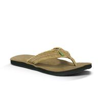 Sanuk Homme Fraid Not Tongs, Naturel, 38 EU